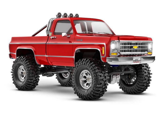 Traxxas TRX-4m Chevrolet 1979 K10 1:18 4WD Electric Trail Crawler - Red