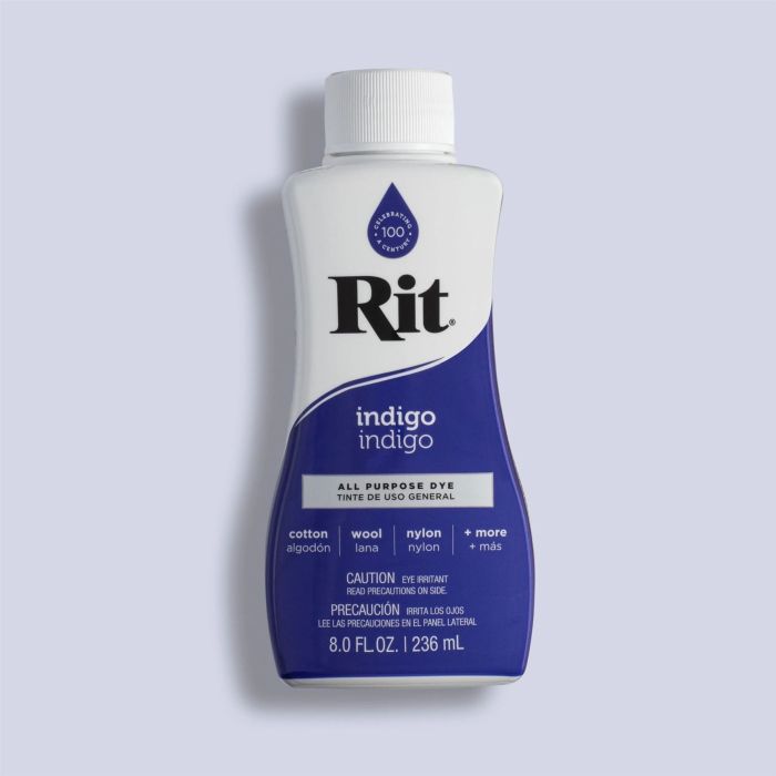 Rit Dye Liquid Dye Indigo