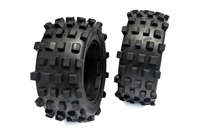 MadMax Belted Giant Grip Tyres - Pair