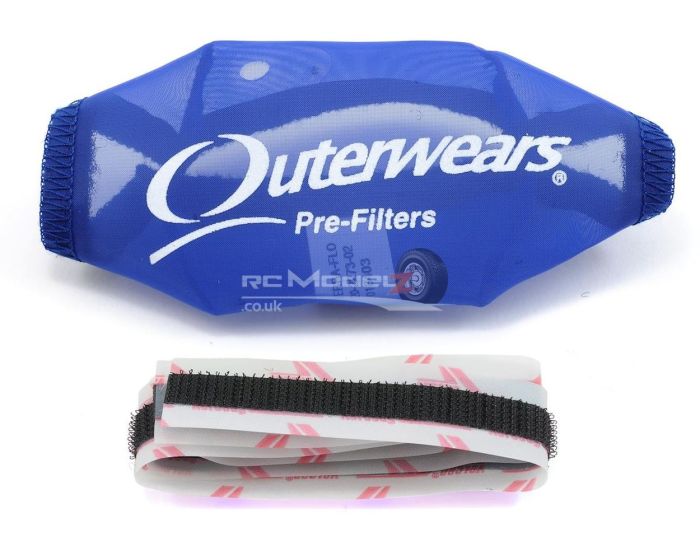 Outerwears R/C Pullstart Pre-Filter - Blue