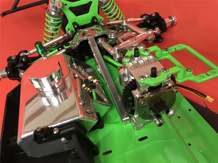 JS Performance Losi 5ive-T Alloy Fuel Tank - V3