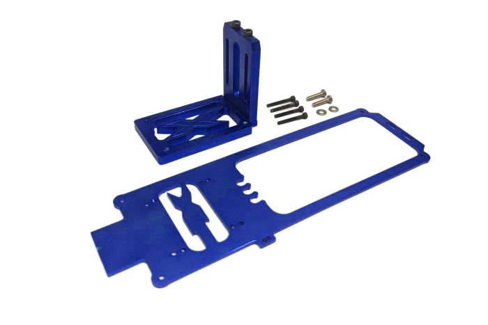 StupidRC Blue Motor Mount Heavy Duty For X-Maxx Castle 2028 Tp Power