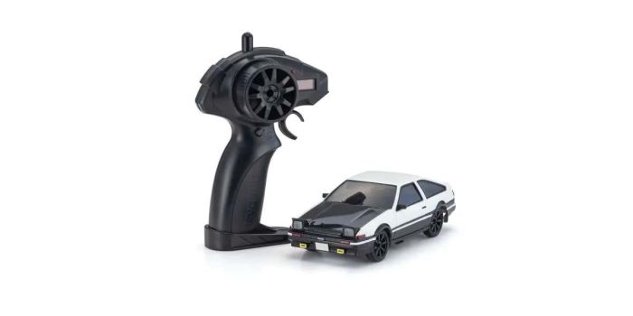 Kyosho First Mini-Z 1:28 Initial-D Sprinter Trueno AE86 WH/BK Carbon