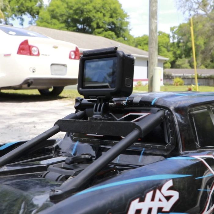 FullForce RC TRAXXAS X-MAXX 3D Printed GoPro Mount Black