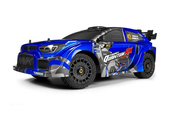 Maverick Quantum RX Flux 4S 1/8 4WD Rally Car - Blue