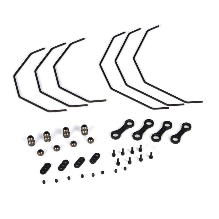 Sway Bar Set & Hardware F&R:5IVE-T, MINI WRC