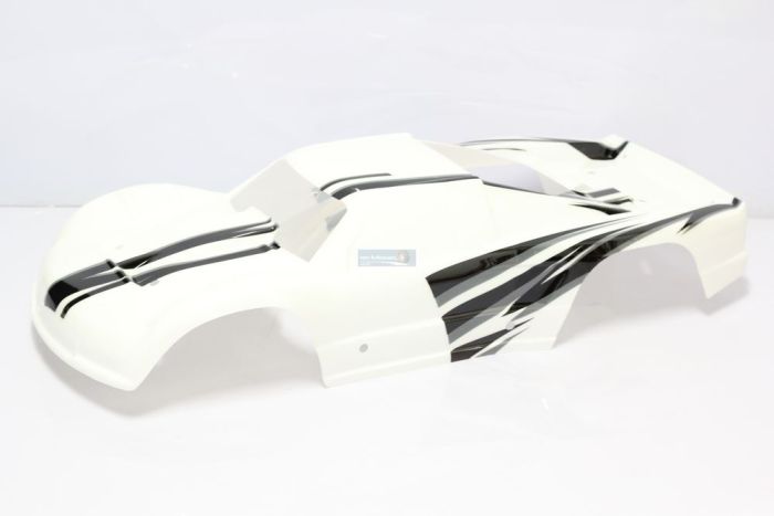 KM T1000/Baja 5T - White with Black Bodyshell