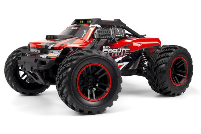 BlackZon Spryte MT 1/20 4WD Electric Monster Truck - Red