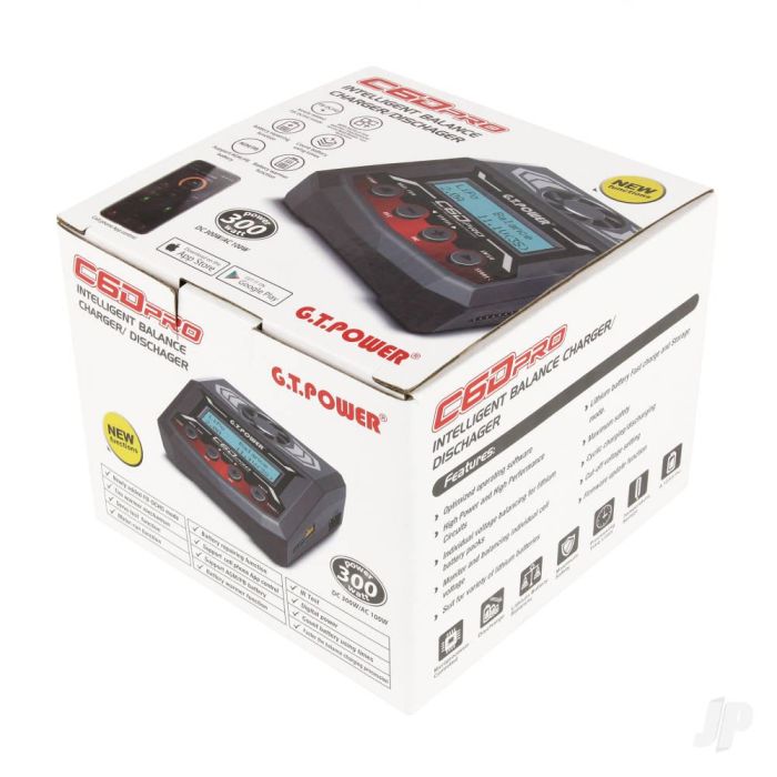 GT Power C6D Pro 100W AC/DC 12A Intelligent Charger / Discharger (UK)
