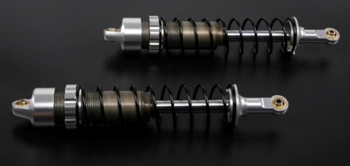 CNC Big Bore 10mm Rear Suspension Shock Pair