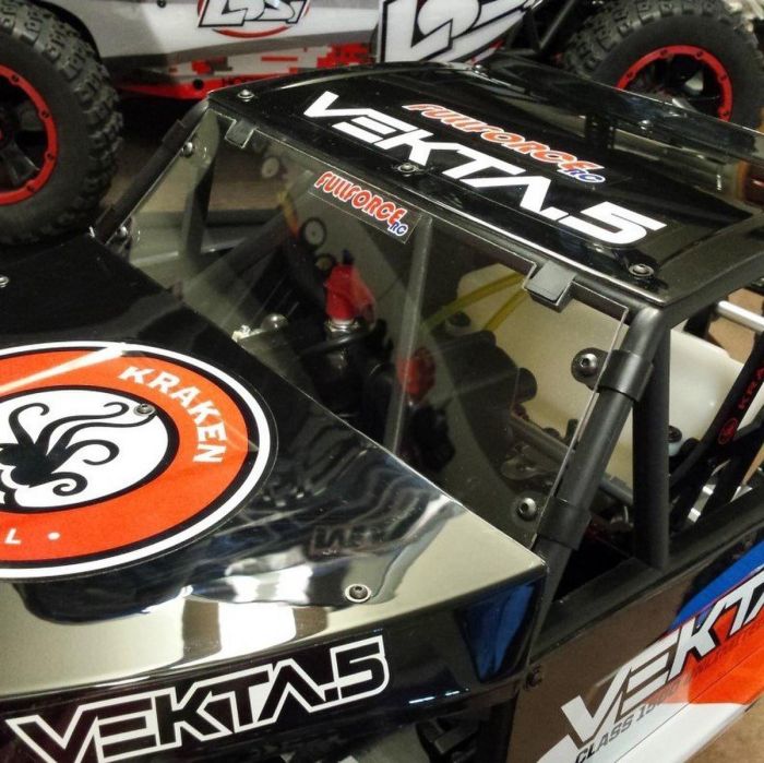 FullForce RC Kraken Vekta.5 Front Windshield