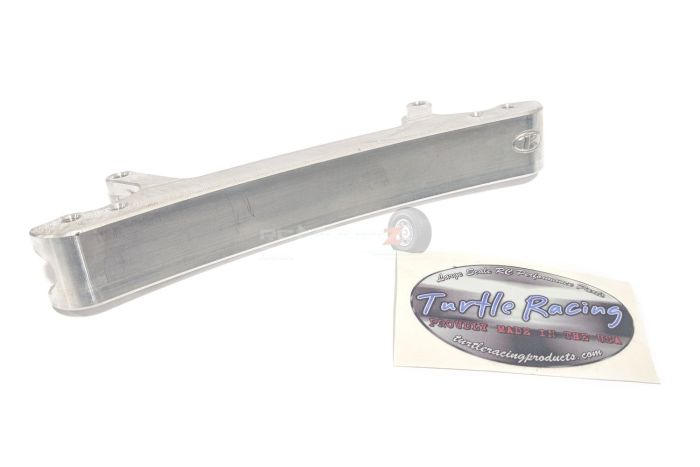 Turtle Racing V2 HD Rear Shock Mount SILVER
