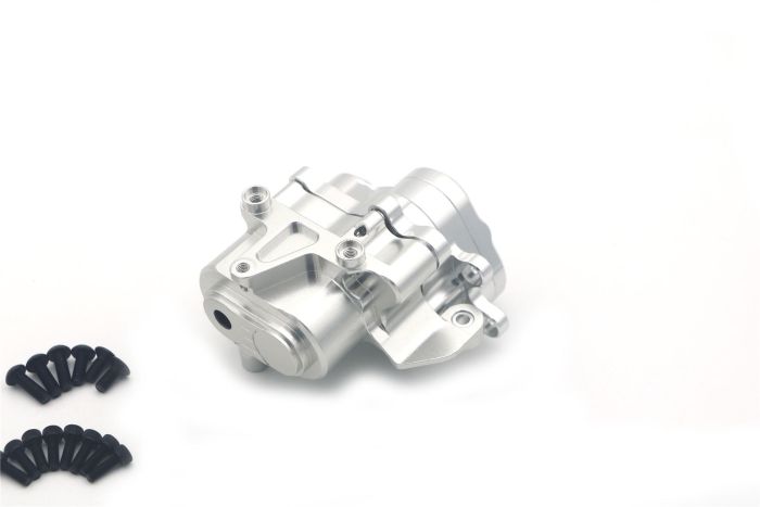 Atop Rc Traxxas TRX-4 Alloy Gearbox Housing - Silver