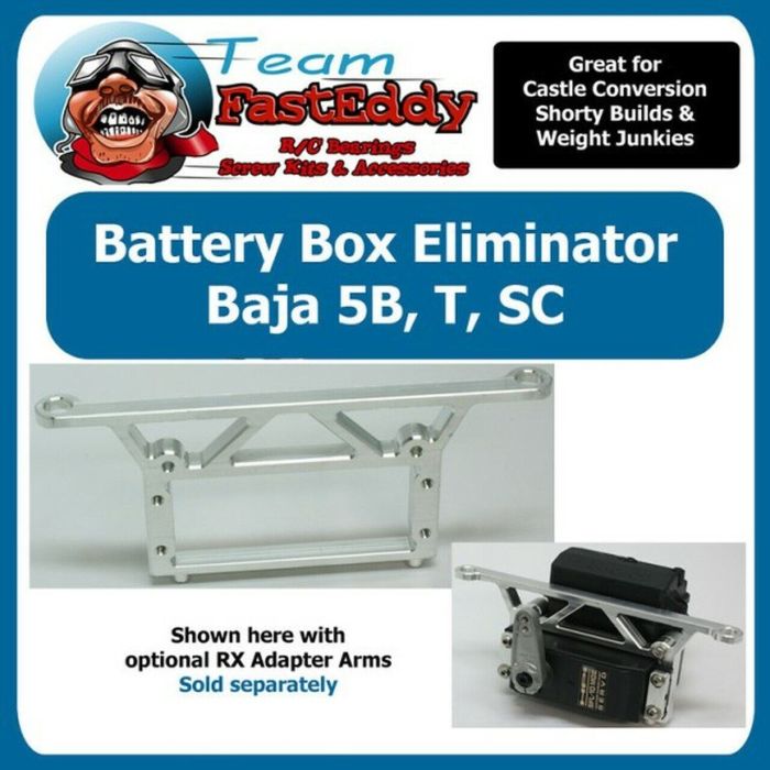 Team Fast Eddy Battery Box Eliminator Baja TFE361 TR800