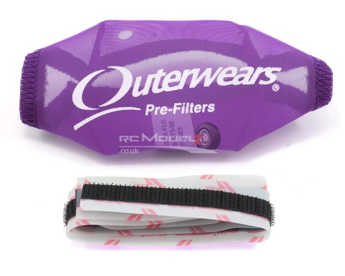 Outerwears R/C Pullstart Pre-Filter - Purple