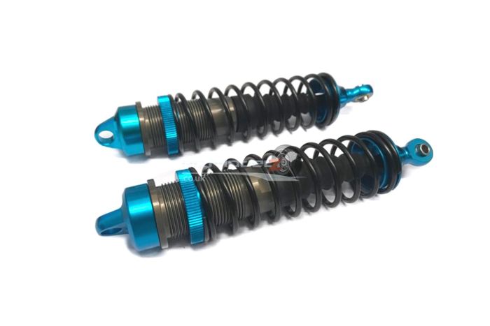 Rovan D5 CNC Alloy Suspension Shock Pair - Blue