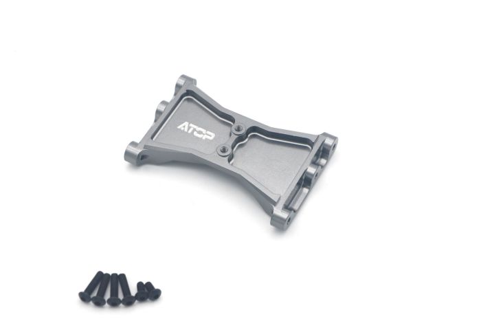 Atop Rc Traxxas TRX4 Alloy Rear Chassis Cross Member - Titanium