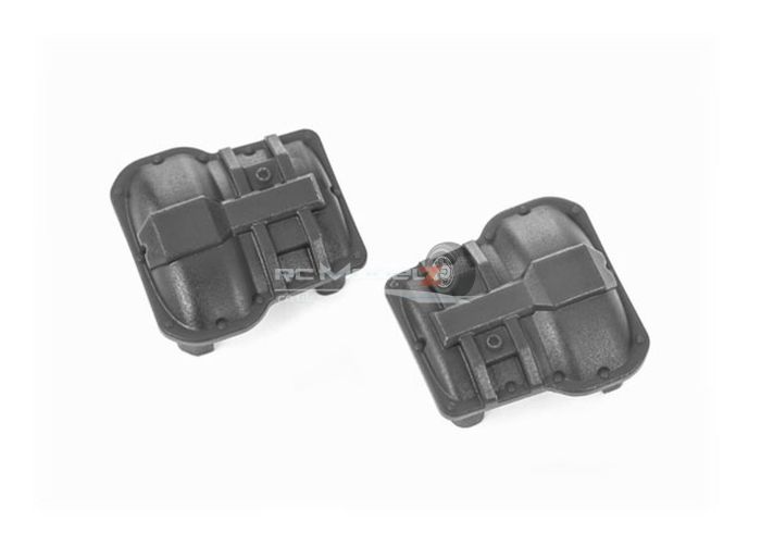 Traxxas Differential cover, front or rear (grey) (2)