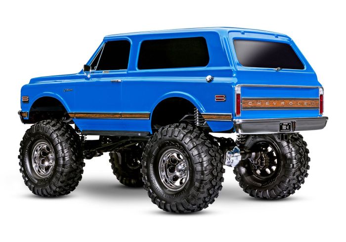 TRX-4 1972 Chevrolet K5 Blazer High Trail Edition 1:10 4WD Electric Trail Crawler, Blue