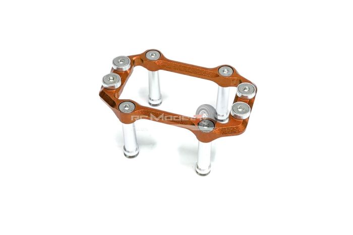 MadMax Arrma Kraton Alloy Steering Servo Mount - Orange