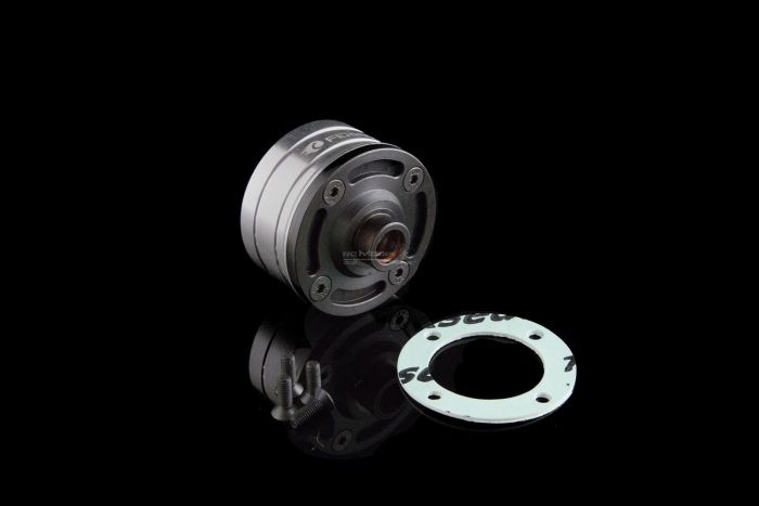 FID Racing 5ive-T KM X2 Diff Case with Bearing - SILVER