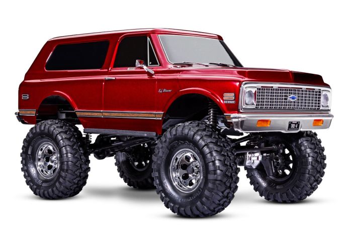 TRX-4 1972 Chevrolet K5 Blazer High Trail Edition 1:10 4WD Electric Trail Crawler, Red