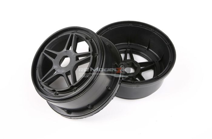 F5 Black Wheels (pair)