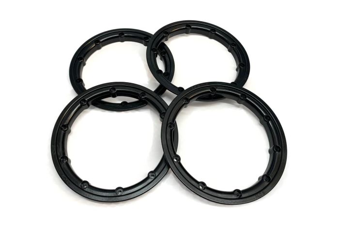 30 Degree North Thick Outer beadlocks - Black (4pc)