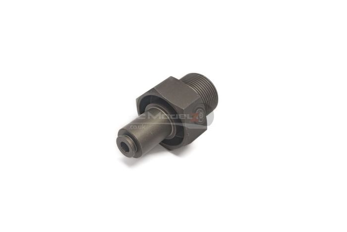 Front Hex Hub 1pc Grey