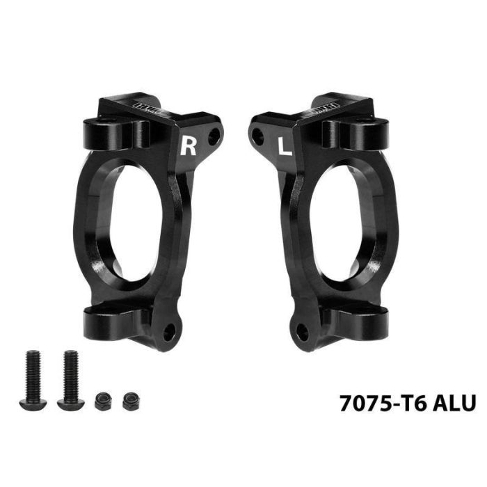 GPM 7075 Alloy Steering C-Hub for YK7081 TB8 / YK8081 DF8 Black