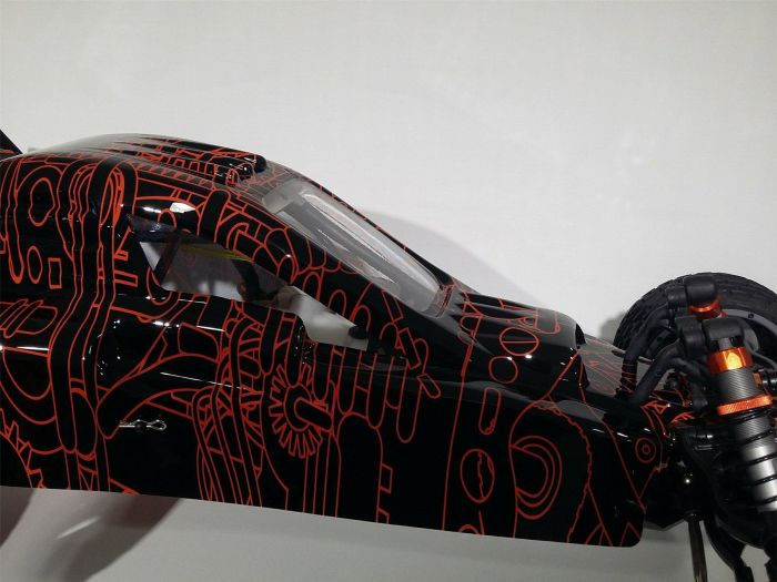 Tango Full Cover Bodyshell Red