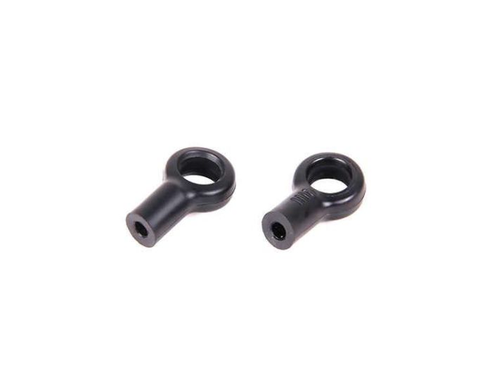 Baja Buggy Front Upper Arm Plastic Ball Ends - Black.