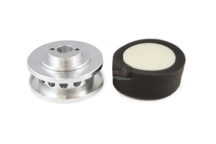 Rovan Billet Alloy Air Filter Kit - Silver
