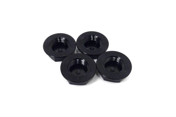 Rovan Enclosed Alloy Wheel Nuts - Black