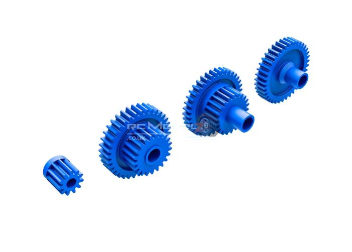 Traxxas Gear set, transmission, speed (9.7:1 reduction ratio)/ pinion gear, 11-tooth