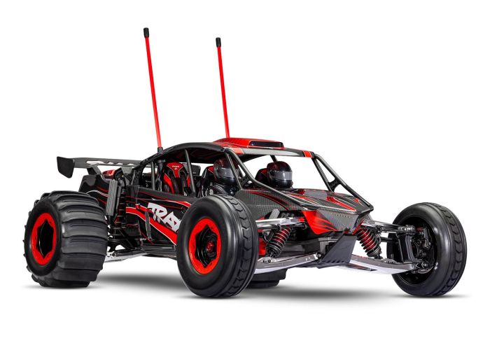 Traxxas Funco® Pro Scale® 2WD Brushless RTR Sand Car (Red) w/TQi 2.4GHz Radio,