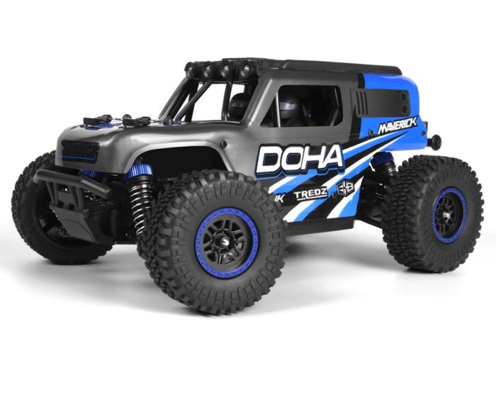 Maverick Doha 1:20 RTR 4WD Electric Truck - Blue