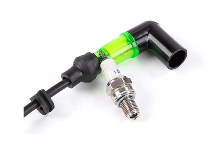 Visual Flashing Spark Plug Wire