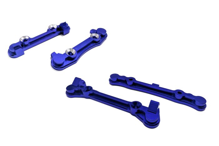 QL Racing Hinge Pin Brace Set Blue