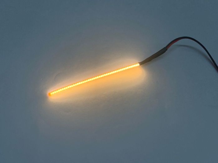 RC Decoration LED Light (light length 7cm) 1pc - Yellow