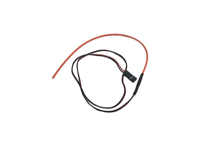 RC Decoration LED Light (light length 18cm) 1pc - Red