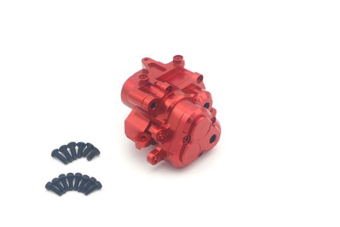 Atop Rc Traxxas TRX-4 Alloy Gearbox Housing - Red