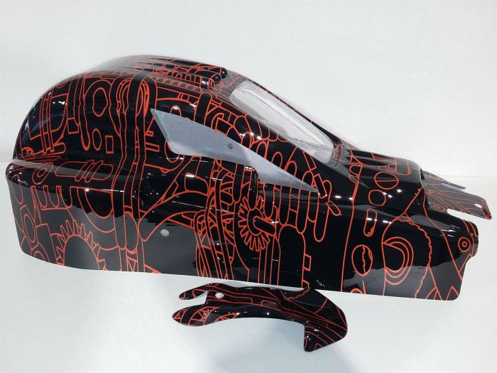 Tango Full Cover Bodyshell Red
