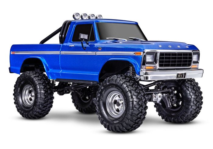 Traxxas TRX-4 Ford F-150 Ranger XLT High Trail Edition 1:10 Trail Crawler - Blue 