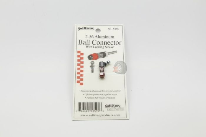 Replacement Ball Connector w/Sleeve 2-56 for DDM Losi Throttle Linkage