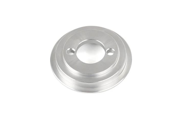 Rovan Alloy 71cc Engine Air Filter Base - Silver (Lt / Losi 5ive Type)