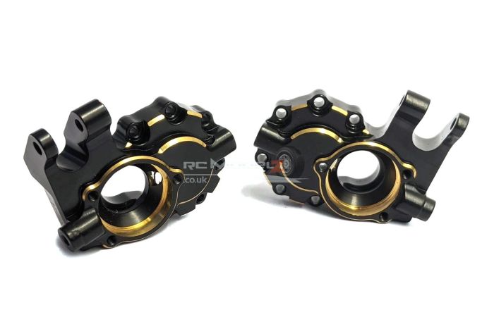 Atop Rc Traxxas TRX4 Brass Front Inner Portal Drive Housing - Black