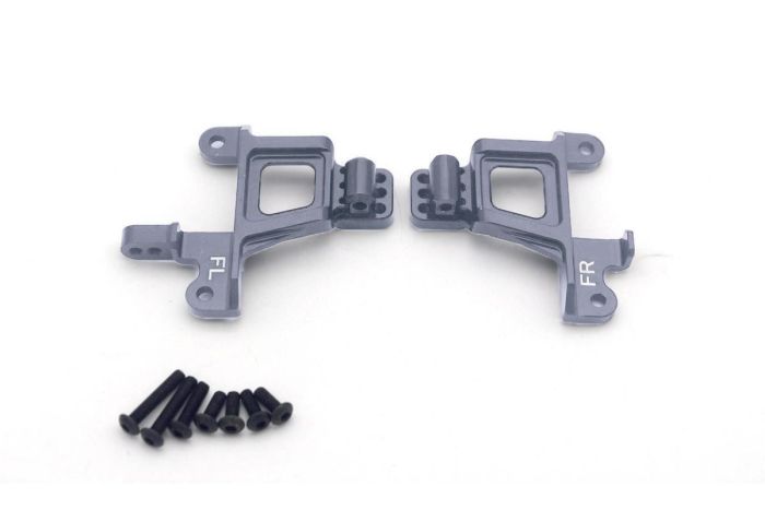 Atop RC Traxxas TRX-4 Alloy Front Shock Towers - Titanium