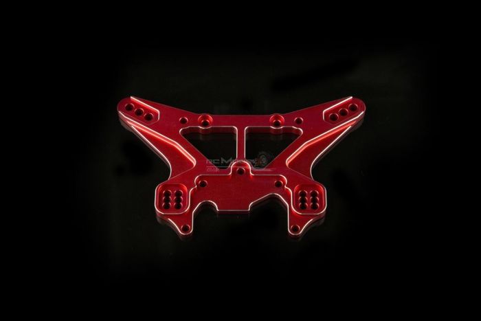 KM Billet Alloy Rear Shock Tower Red