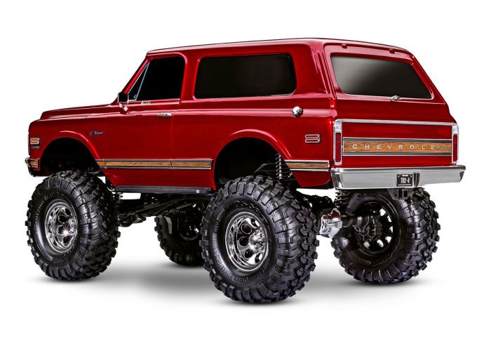 TRX-4 1972 Chevrolet K5 Blazer High Trail Edition 1:10 4WD Electric Trail Crawler, Red
